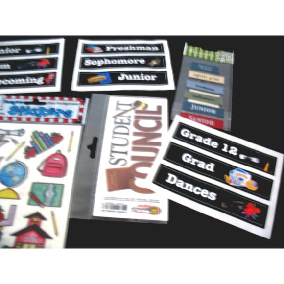 Creative Memories Graduate Cheerleading Pep Rally Photo album accessories - Picture 8 of 13